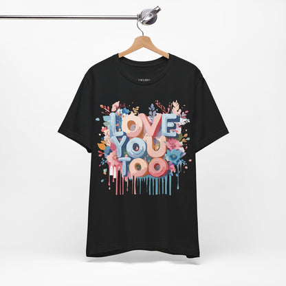 Natural Cotton Tee Shirt - Love Story Collection Printify