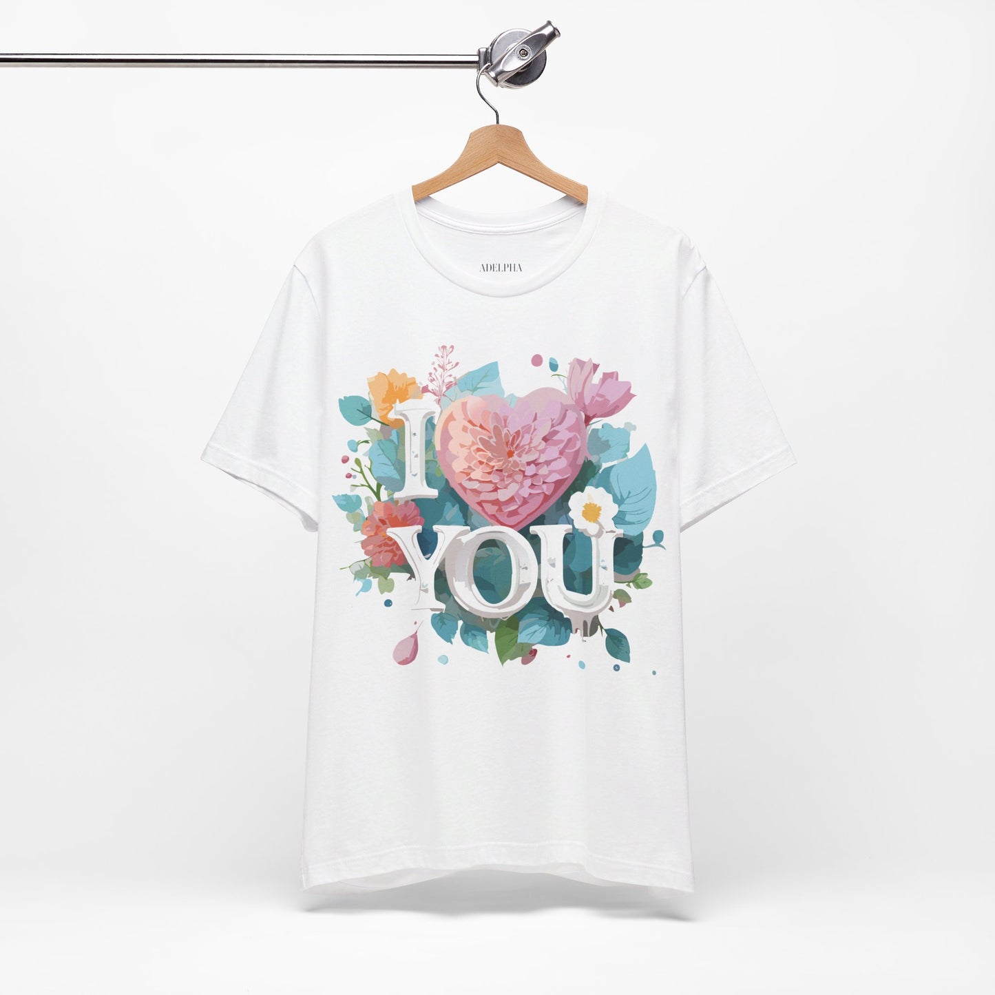 Natural Cotton Tee Shirt - Love story Collection