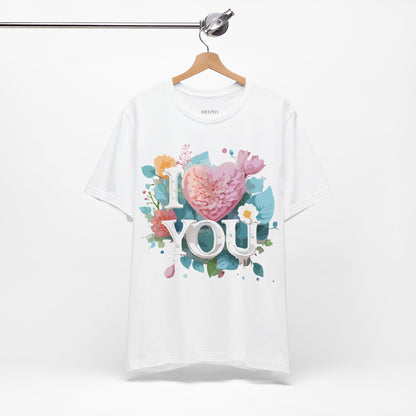 Natural Cotton Tee Shirt - Love story Collection Printify