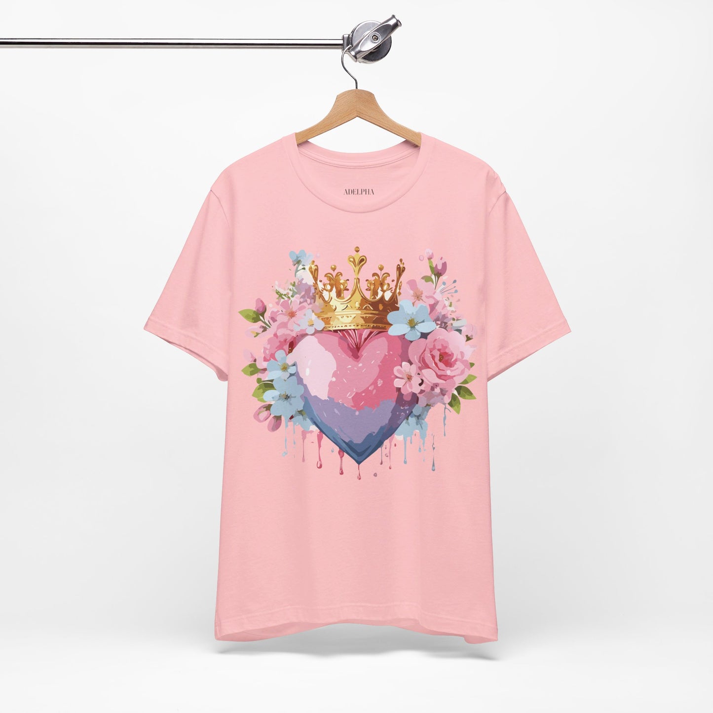 Natural Cotton Tee Shirt - Love story Collection