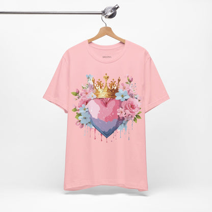 Natural Cotton Tee Shirt - Love story Collection Printify