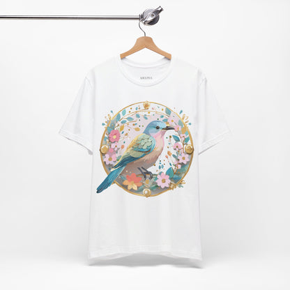 Natural Cotton Tee Shirt - Medallion Collection Printify
