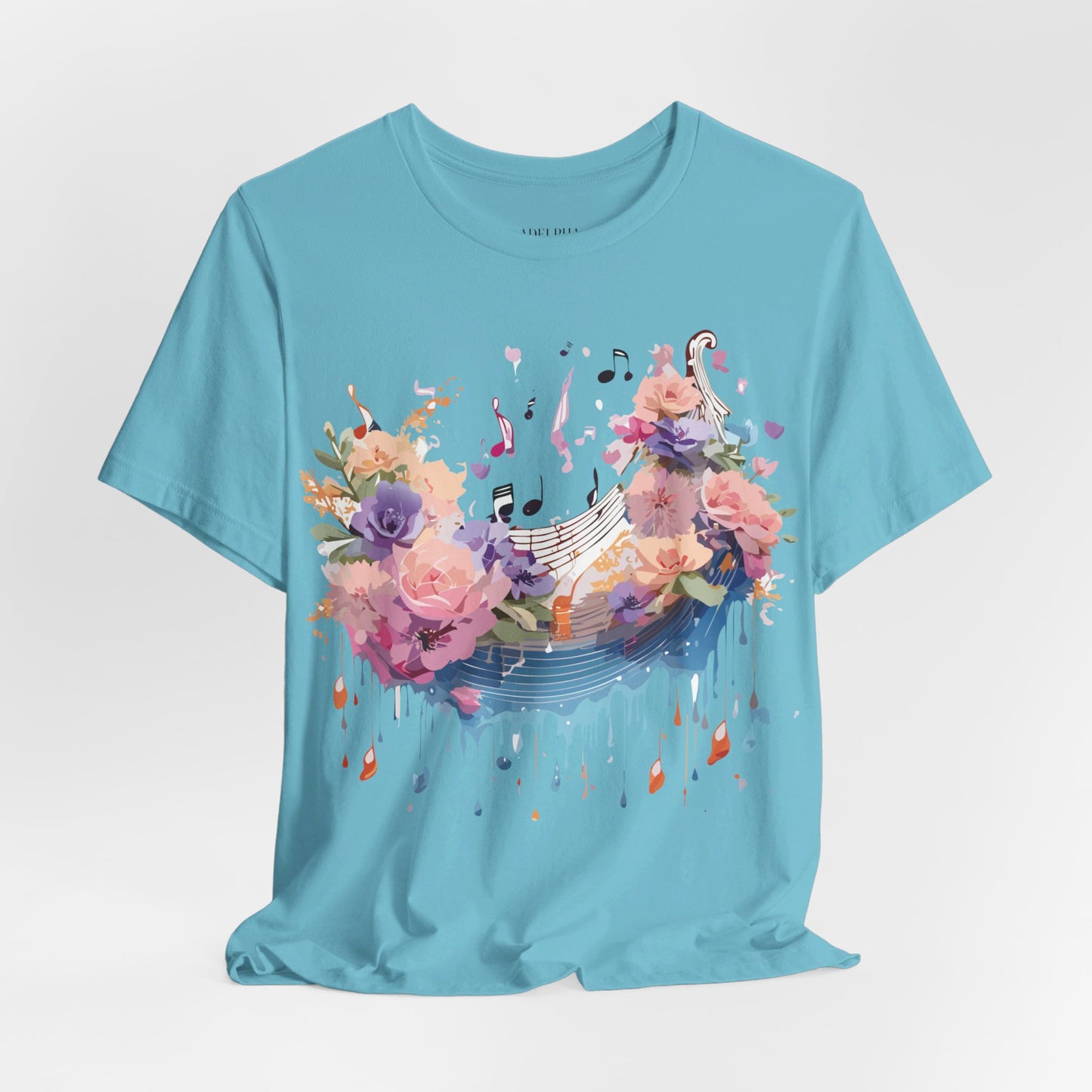 Natural Cotton Tee Shirt - Music collection