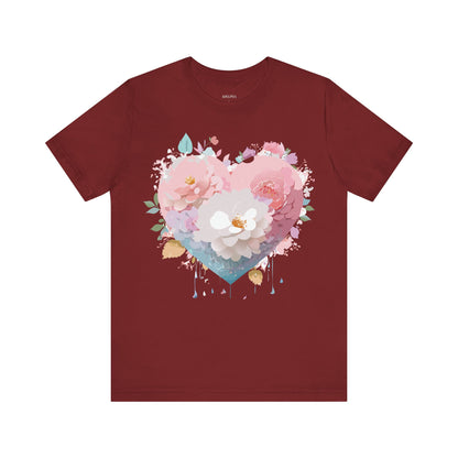 Natural Cotton Tee Shirt - Love Story Collection Printify