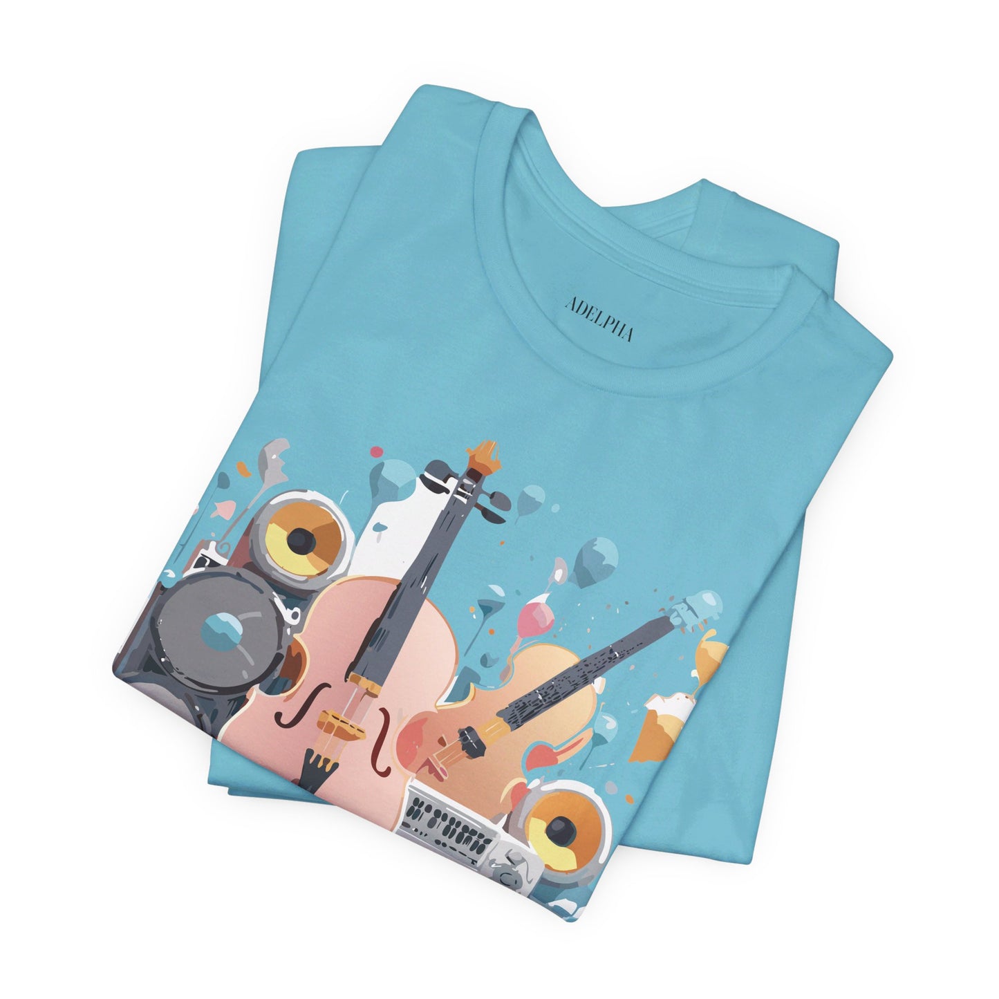 T-shirt en coton naturel - Collection Musique