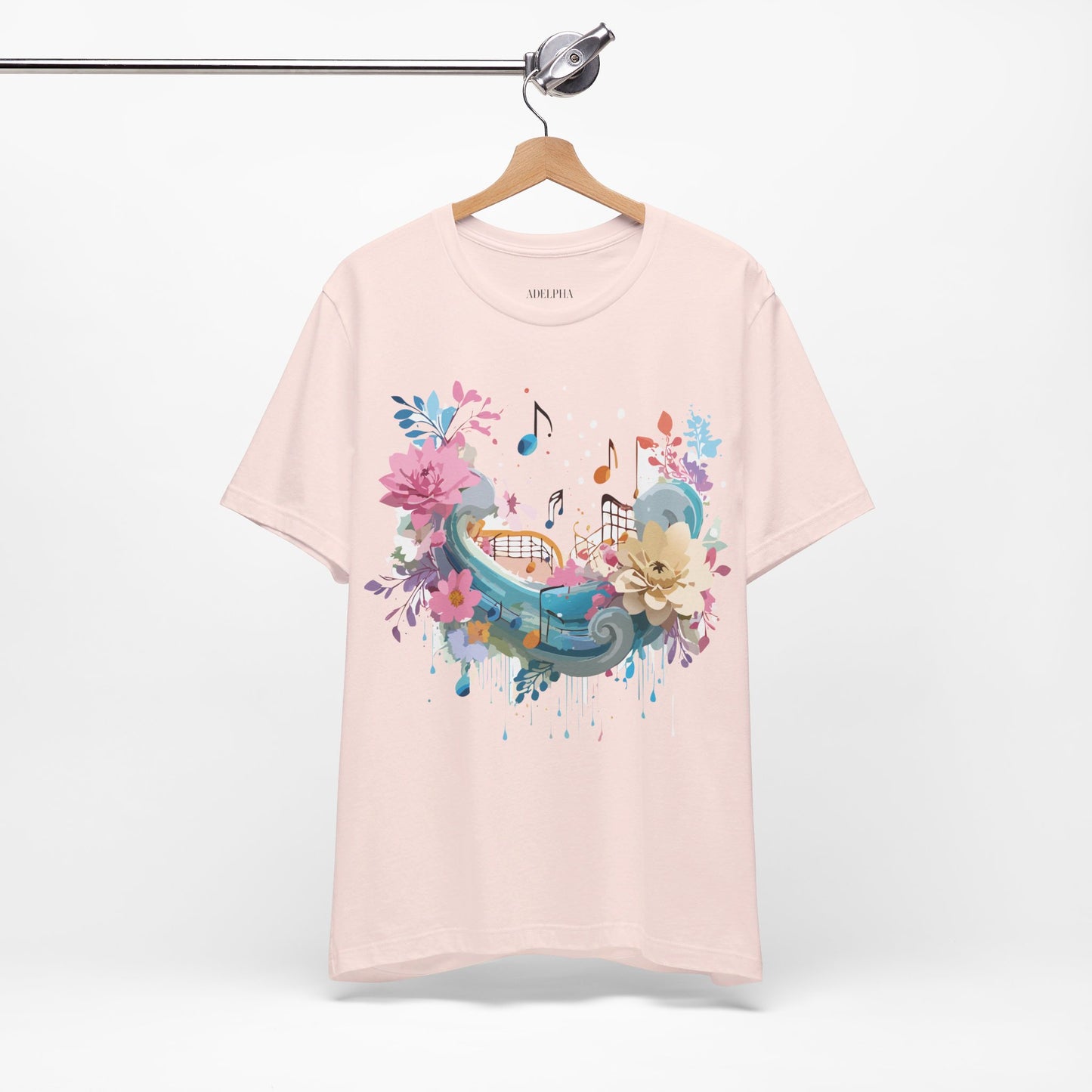 Natural Cotton Tee Shirt - Music collection