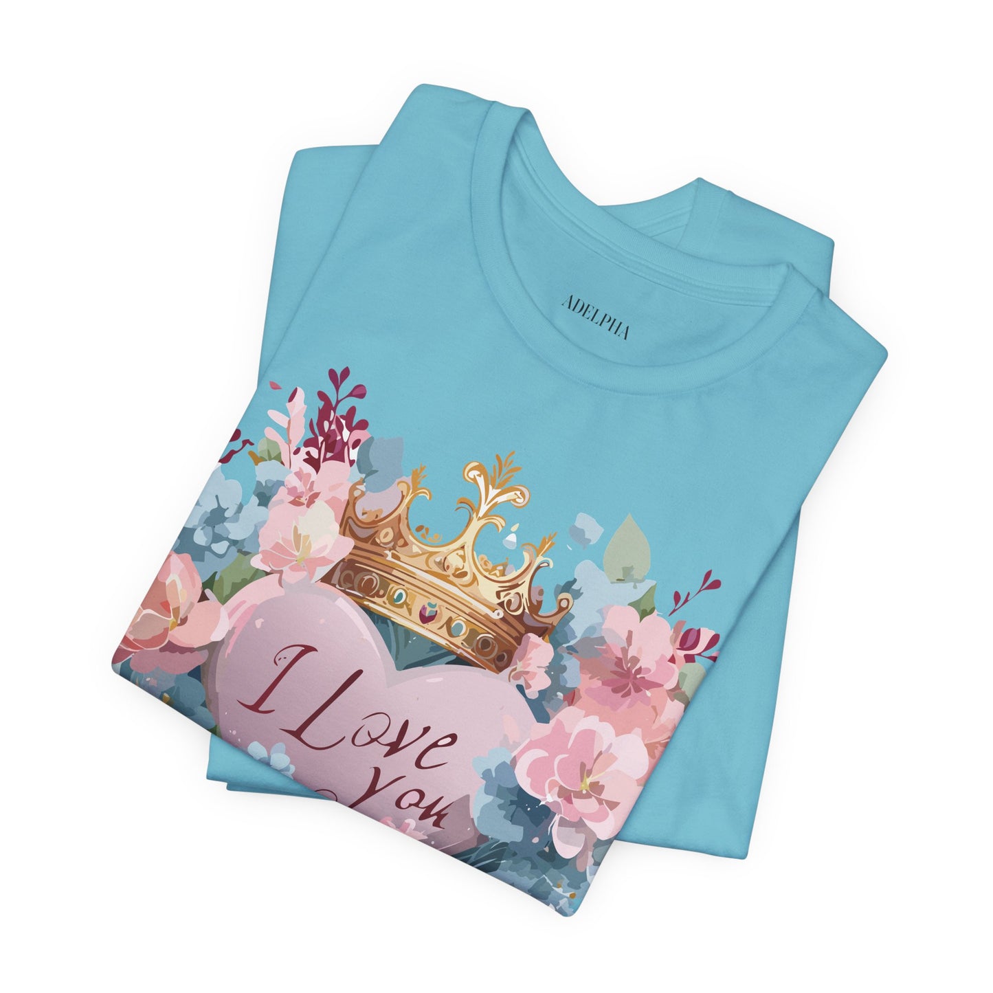 Natural Cotton Tee Shirt - Love story Collection