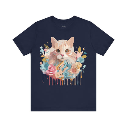 Cat Shirt, Shirt with Cat - ADELPHA
