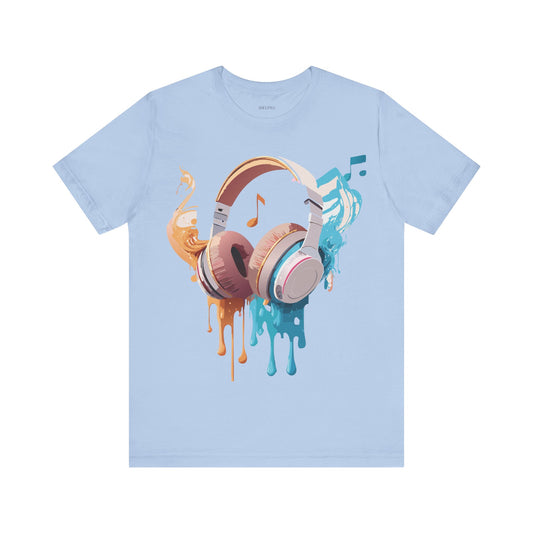 T-shirt en coton naturel - Collection Musique