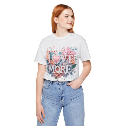 Natural Cotton Tee Shirt - Love story Collection Printify