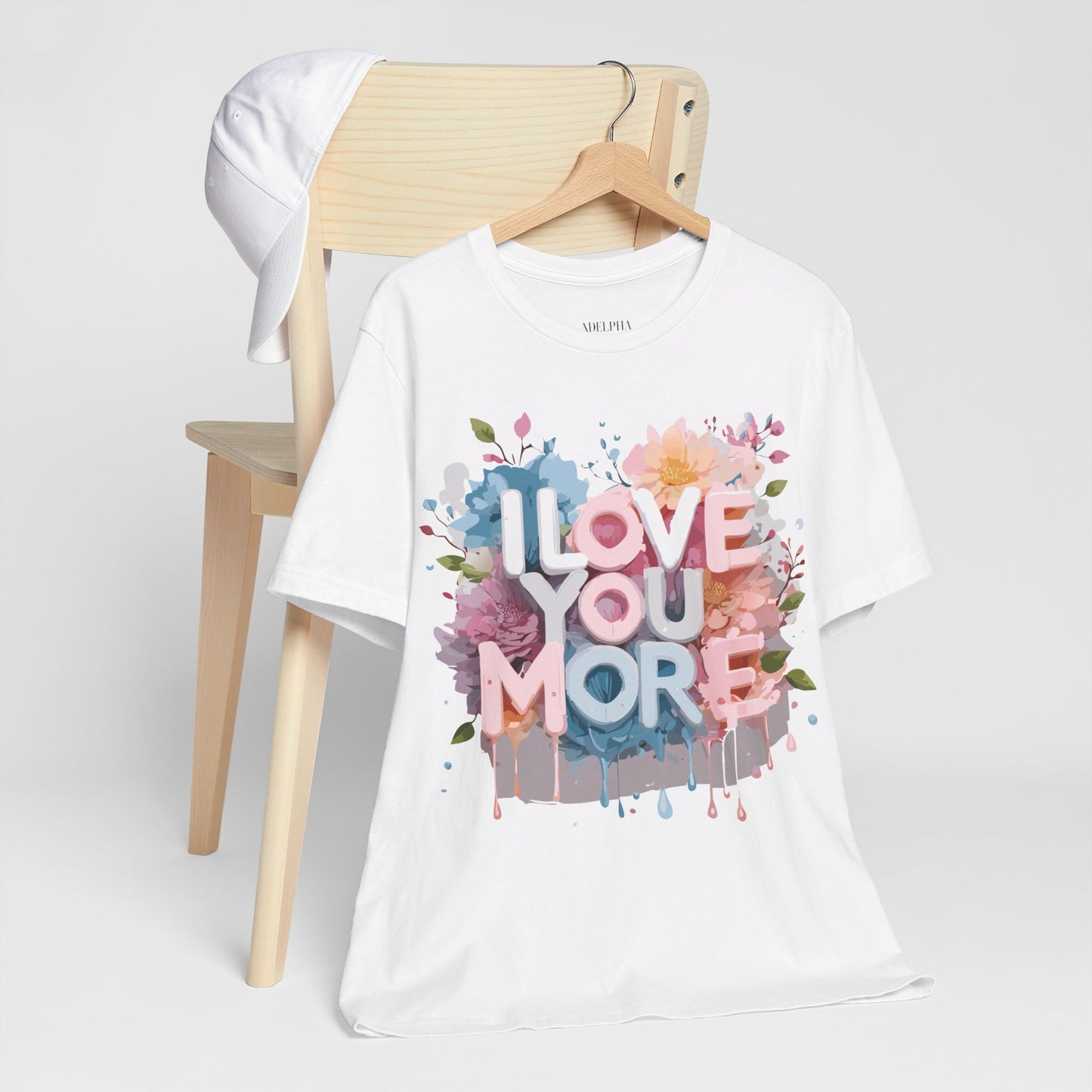 T-shirt en coton naturel - Collection Love story