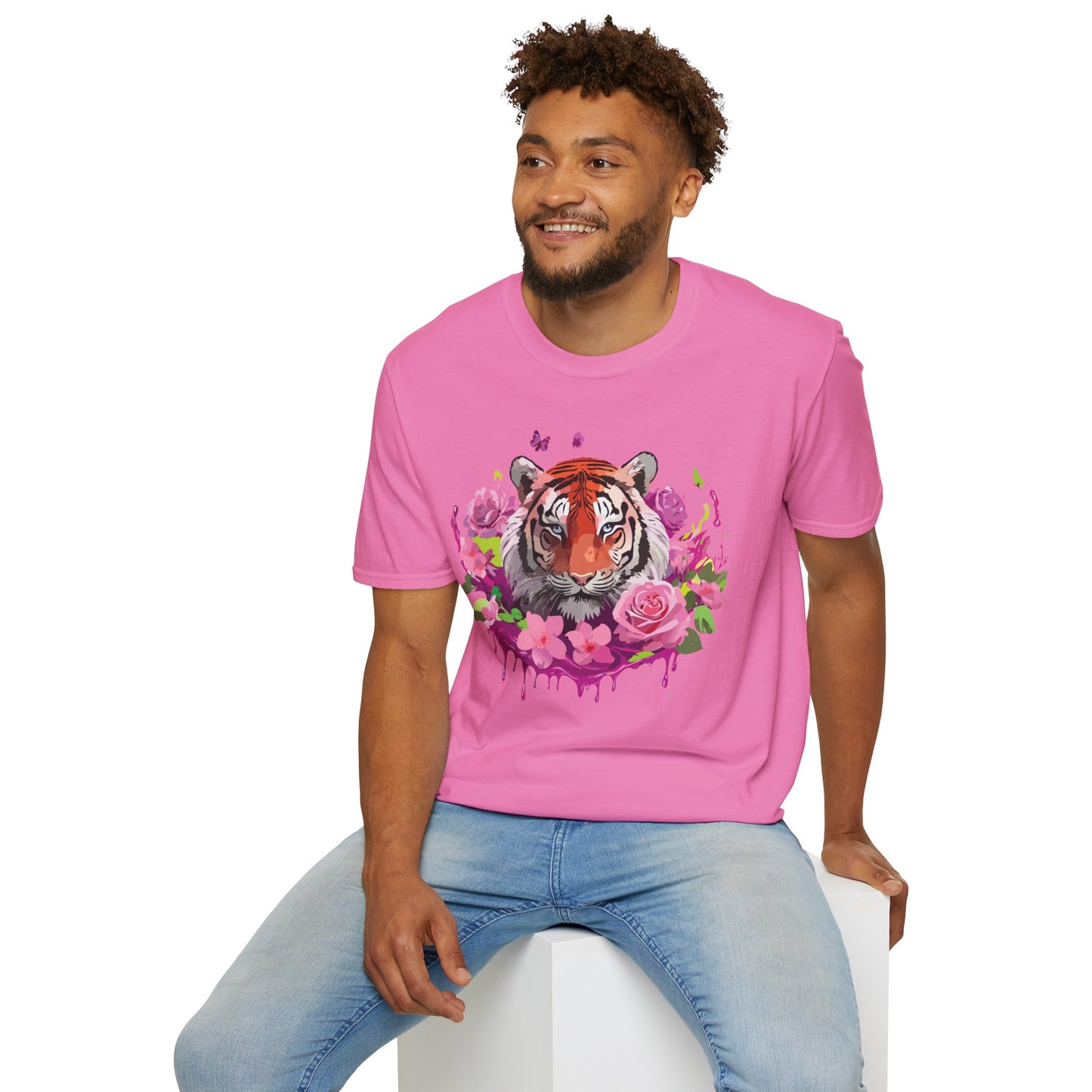 Tiger Shirt, Shirt with Tiger, Animal Tee, Shirt with Animals