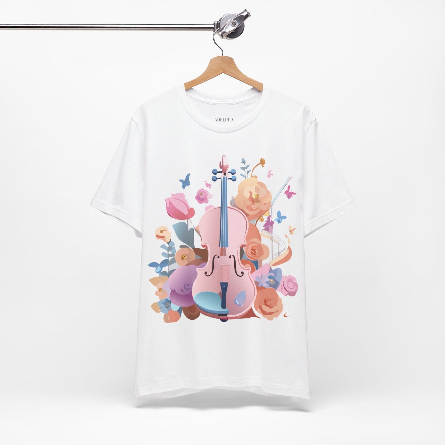 Natural Cotton Tee Shirt - Music collection