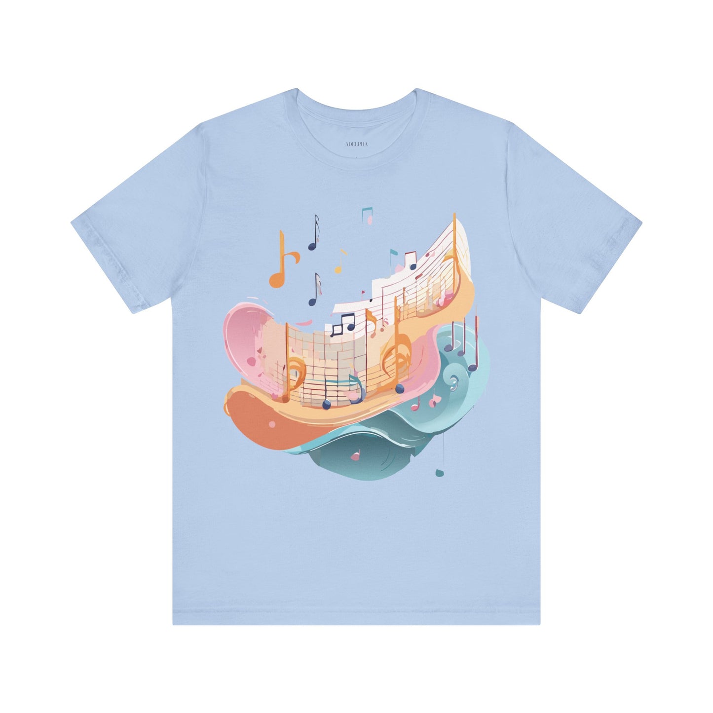 T-shirt en coton naturel - Collection Musique