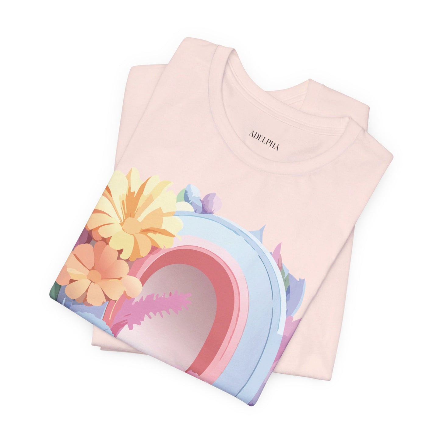 T-shirt en coton naturel - Collection Lettres - Q