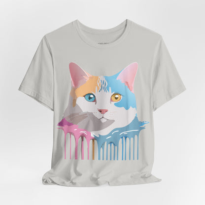Cat Shirt, Shirt with Cat - ADELPHA