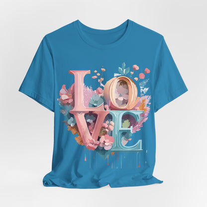 Natural Cotton Tee Shirt - Love Story Collection Printify
