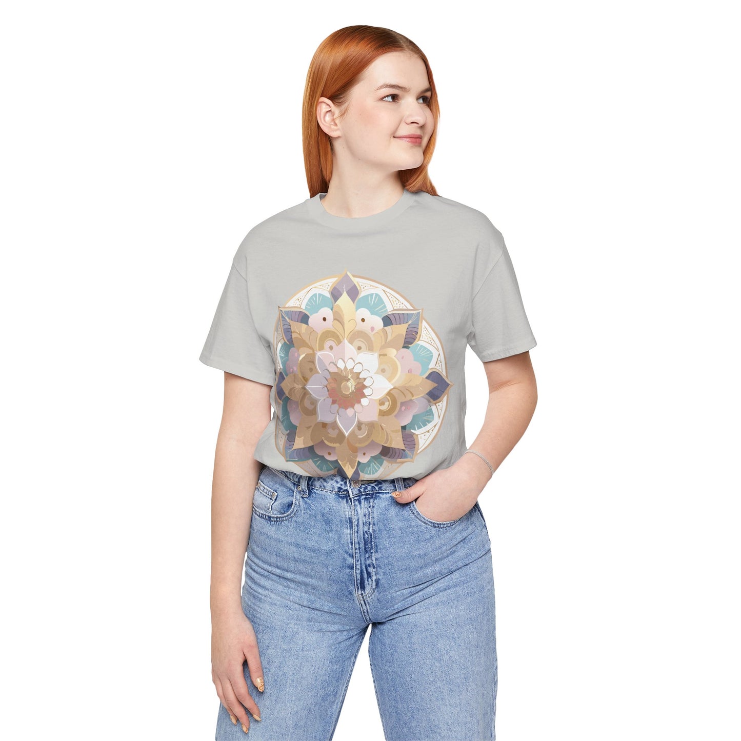 Natural Cotton Tee Shirt - Medallion Collection