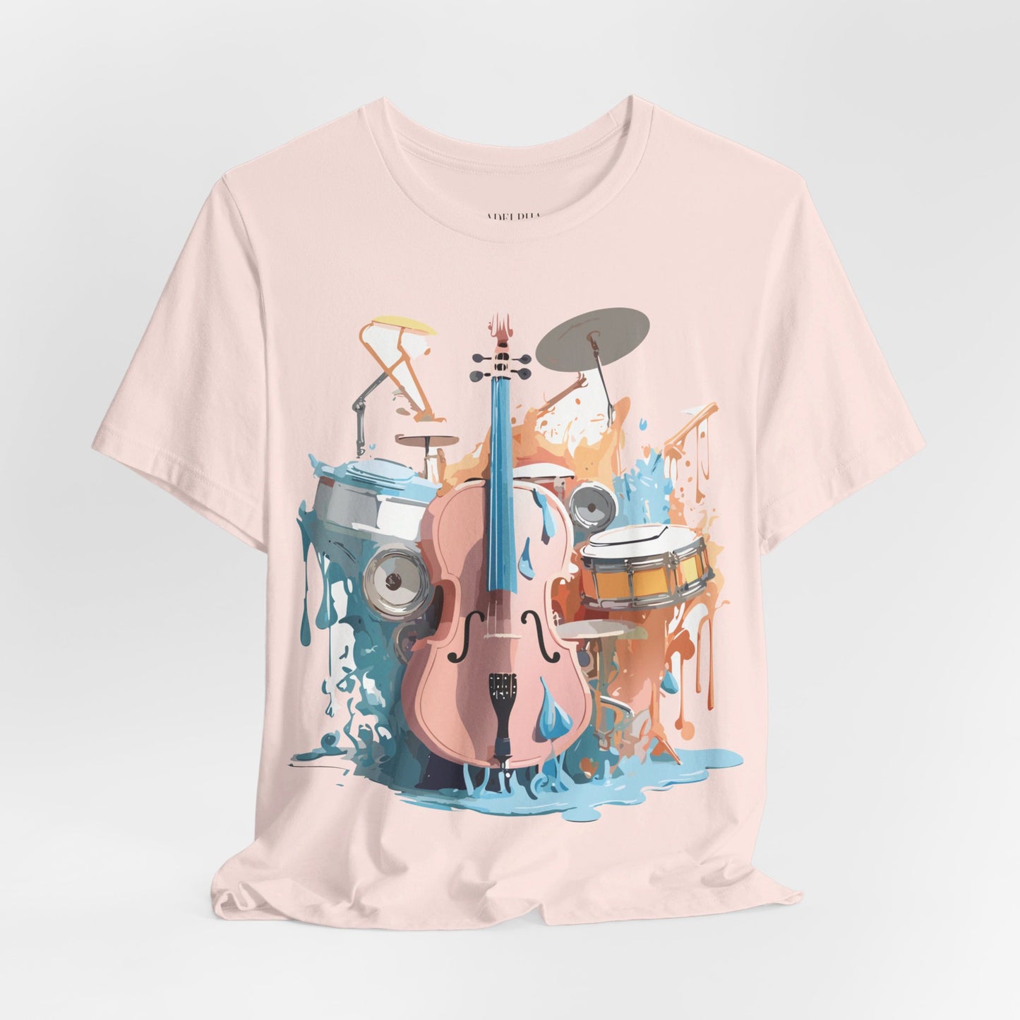 Natural Cotton Tee Shirt - Music collection