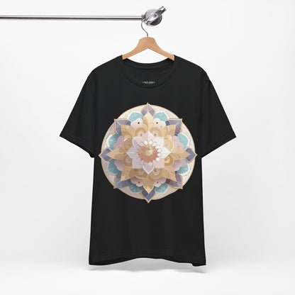 Natural Cotton Tee Shirt - Medallion Collection Printify
