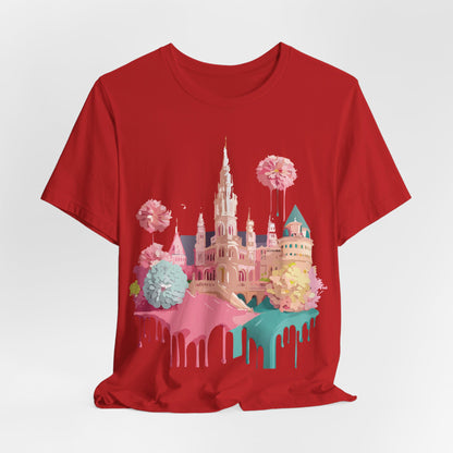 Natural Cotton Tee Shirt - Beautiful Places Collection - Vienna Printify
