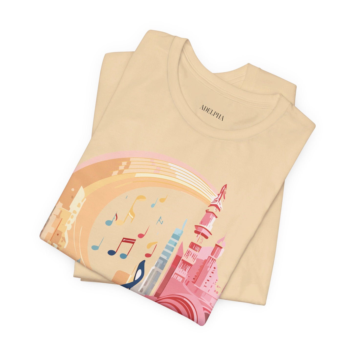 T-shirt en coton naturel - Collection Musique