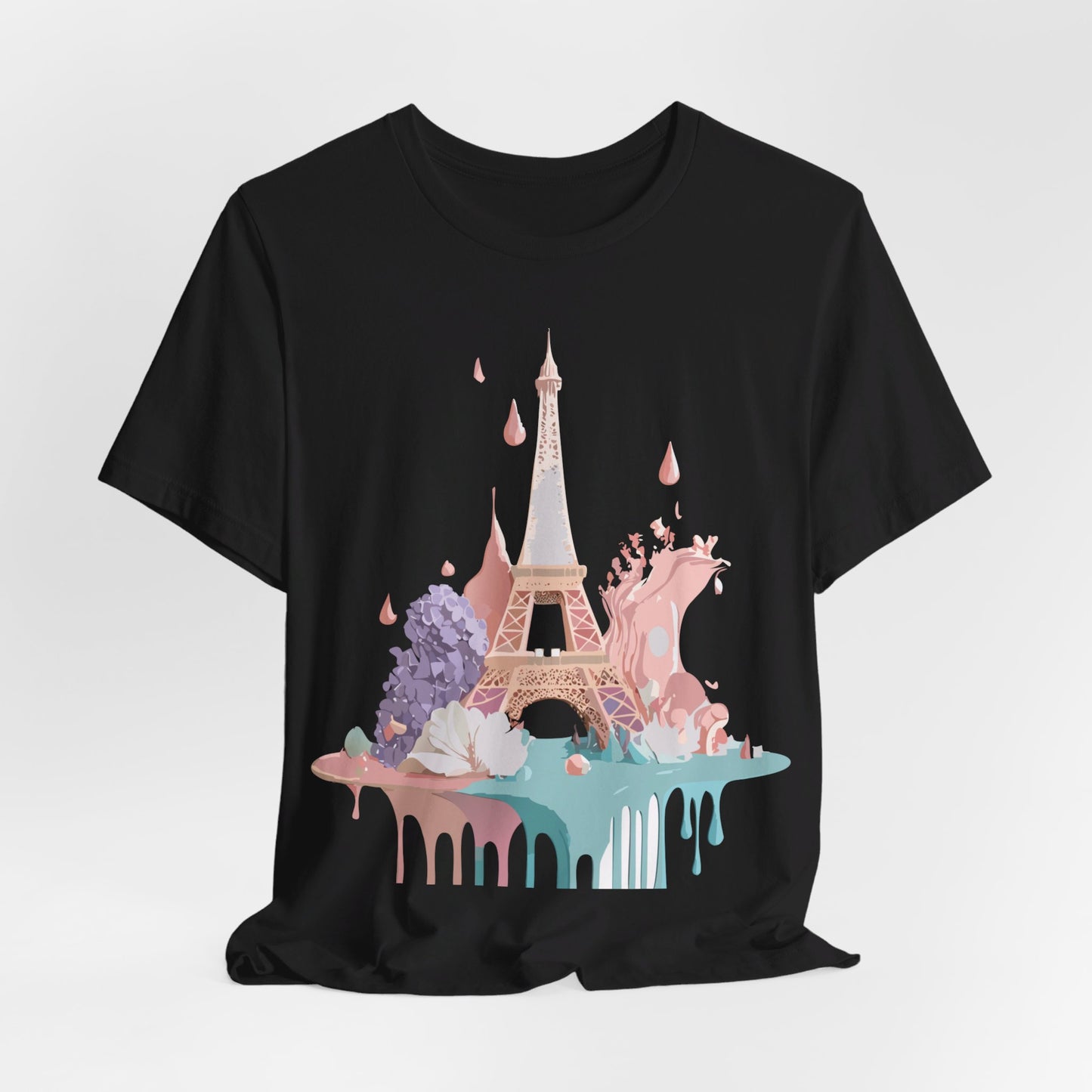 Natural Cotton Tee Shirt - Beautiful Places Collection - Paris