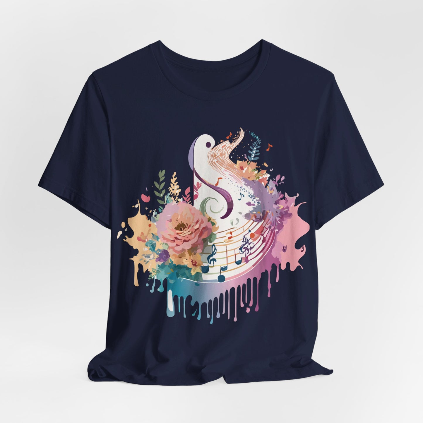 T-shirt en coton naturel - Collection Musique