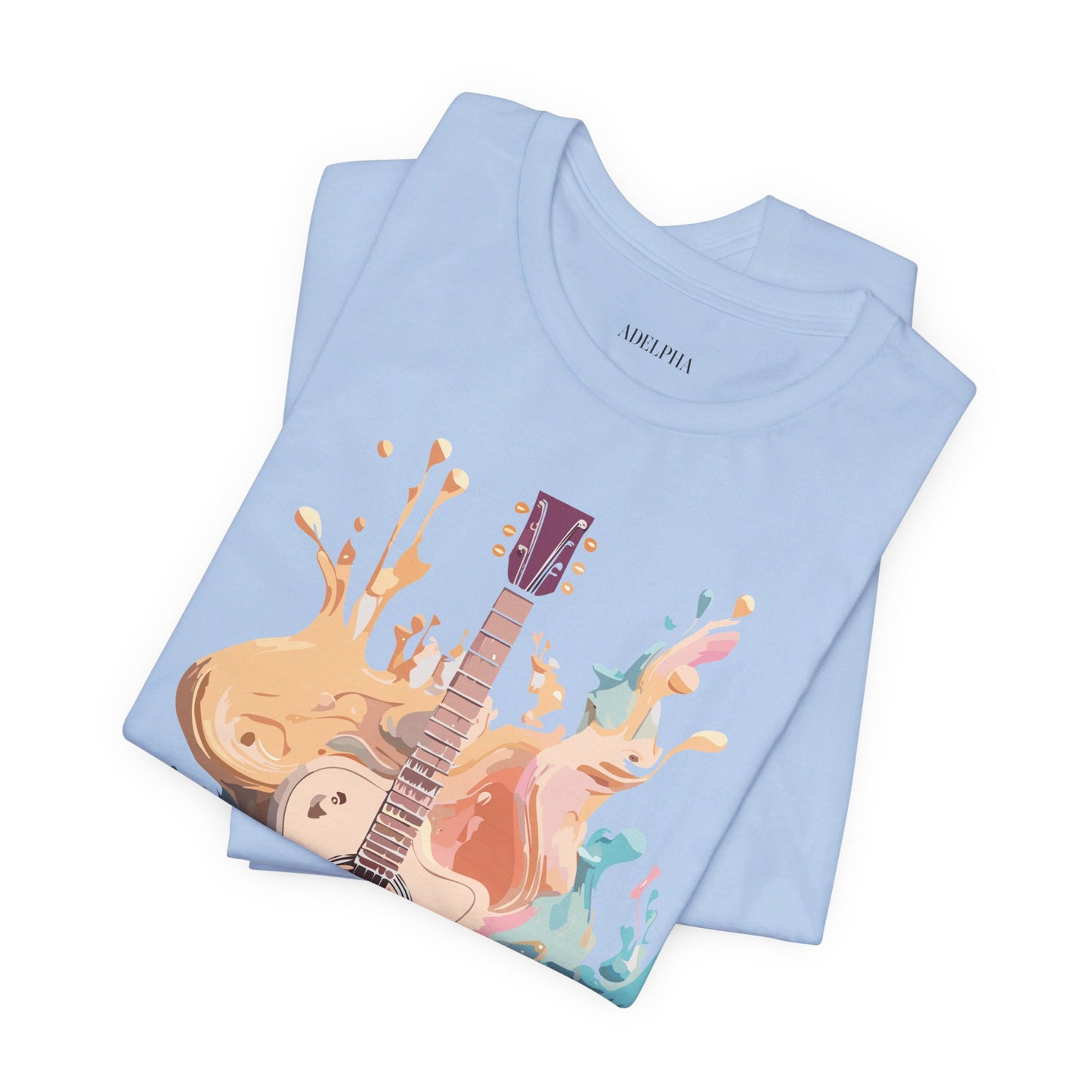 T-shirt en coton naturel - Collection Musique