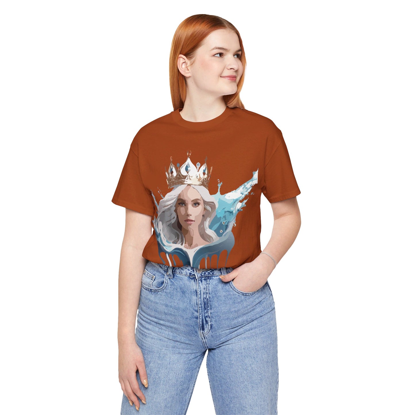 Natural Cotton Tee Shirt - Queen Collection