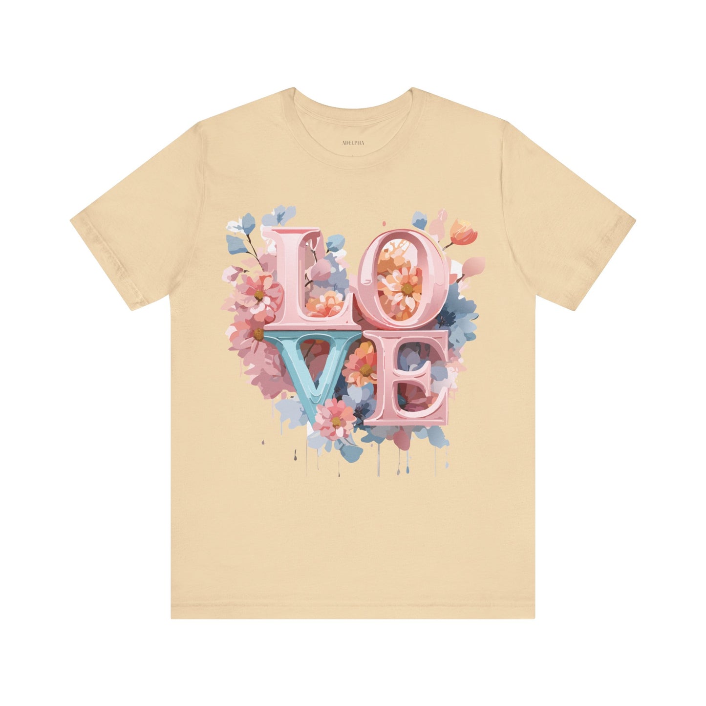 T-shirt en coton naturel - Collection Love story