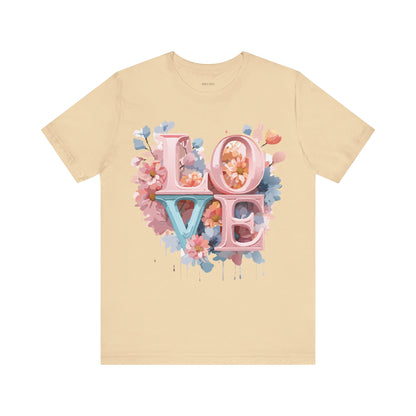 Natural Cotton Tee Shirt - Love story Collection Printify