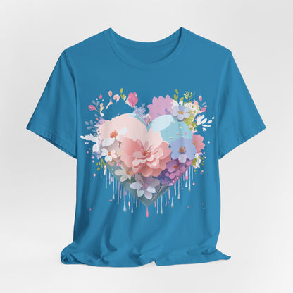 Natural Cotton Tee Shirt - Love Story Collection Printify