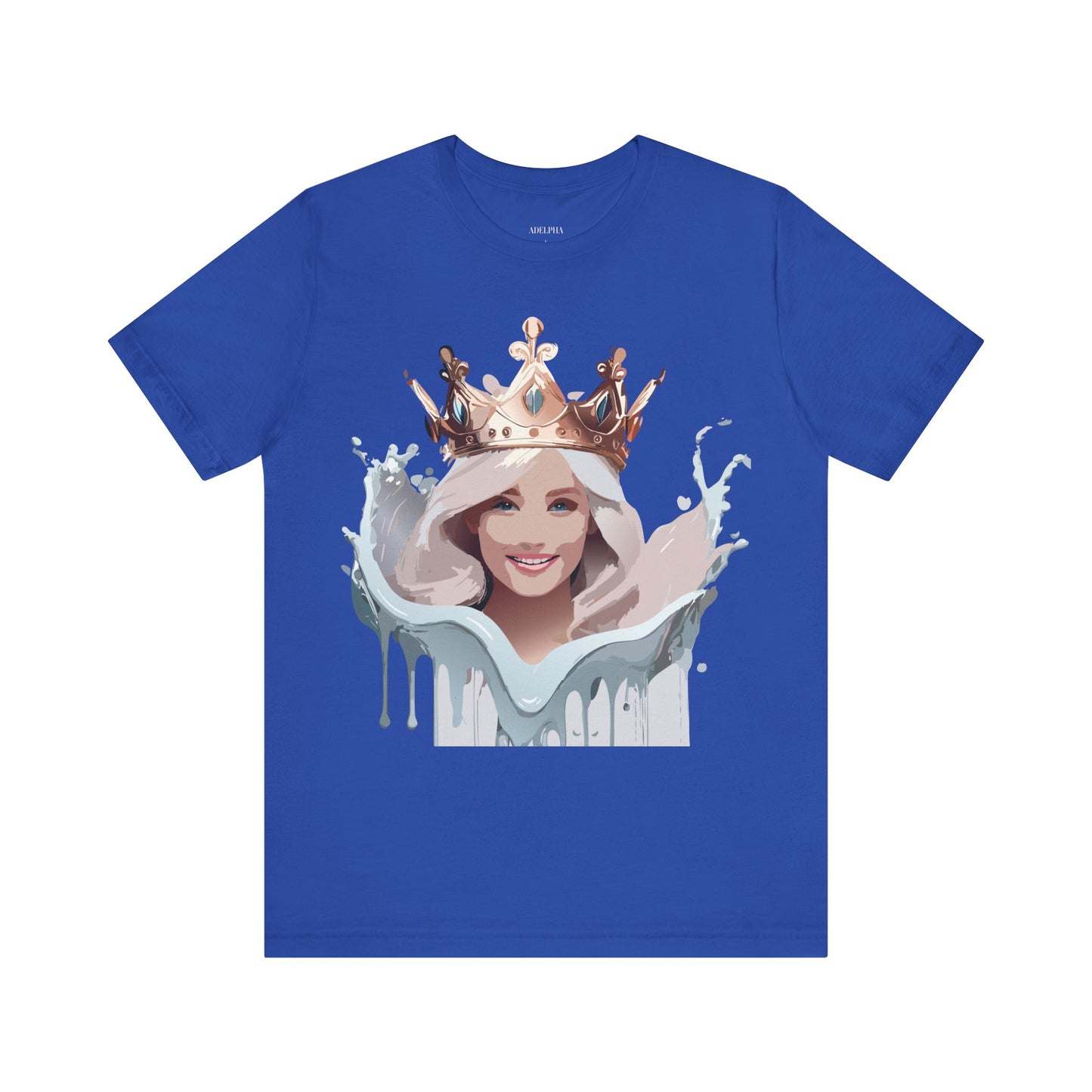 T-shirt en coton naturel - Collection Queen