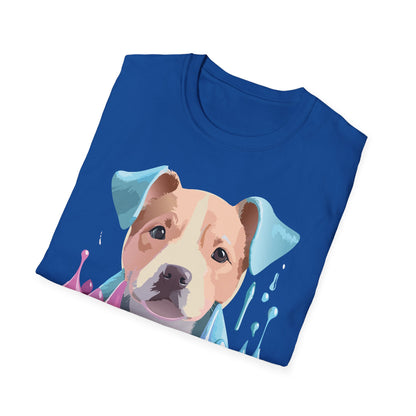 Dog Shirt Unisex Animal Tee Softstyle Gildan 64000 Cotton Tee