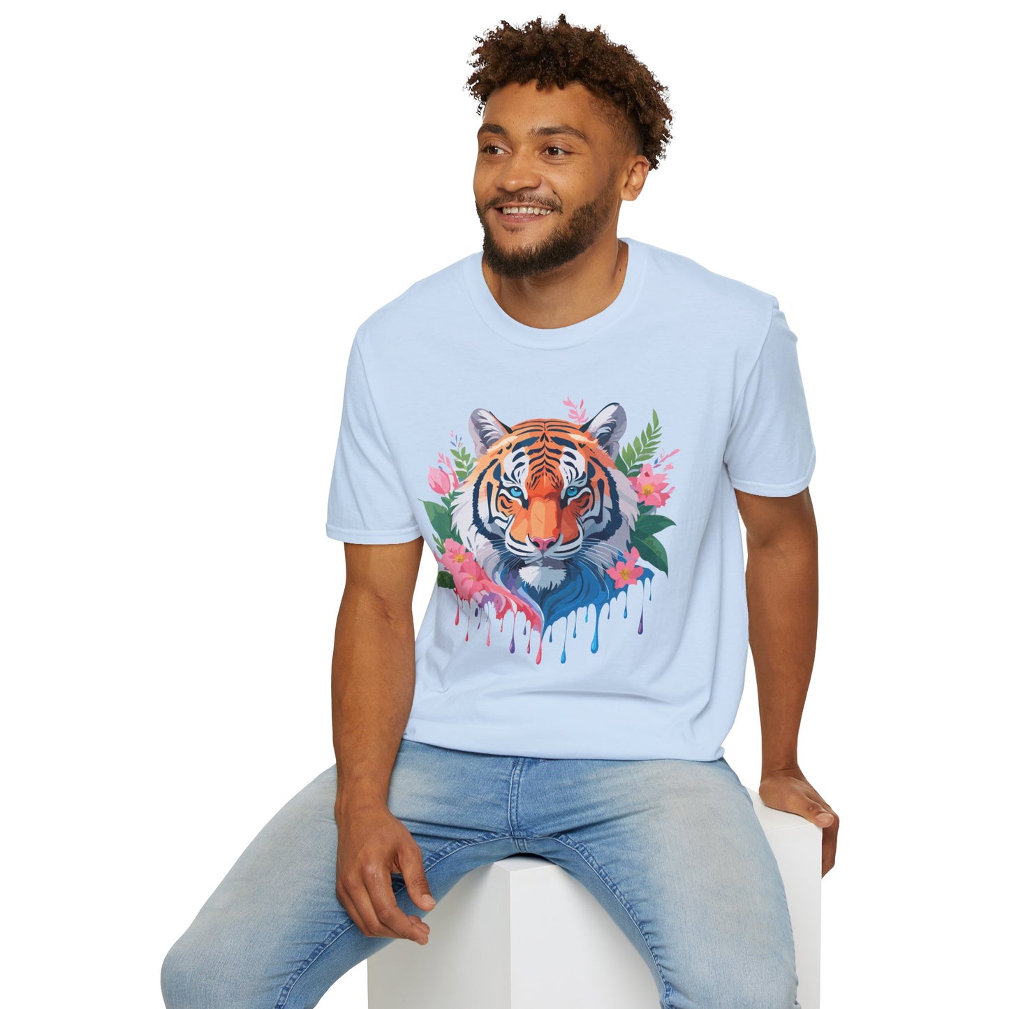 Tiger Shirt, Shirt with Tiger, Animal Tee, Shirt with Animals