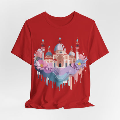 Natural Cotton Tee Shirt - Beautiful Places Collection - Venice Printify