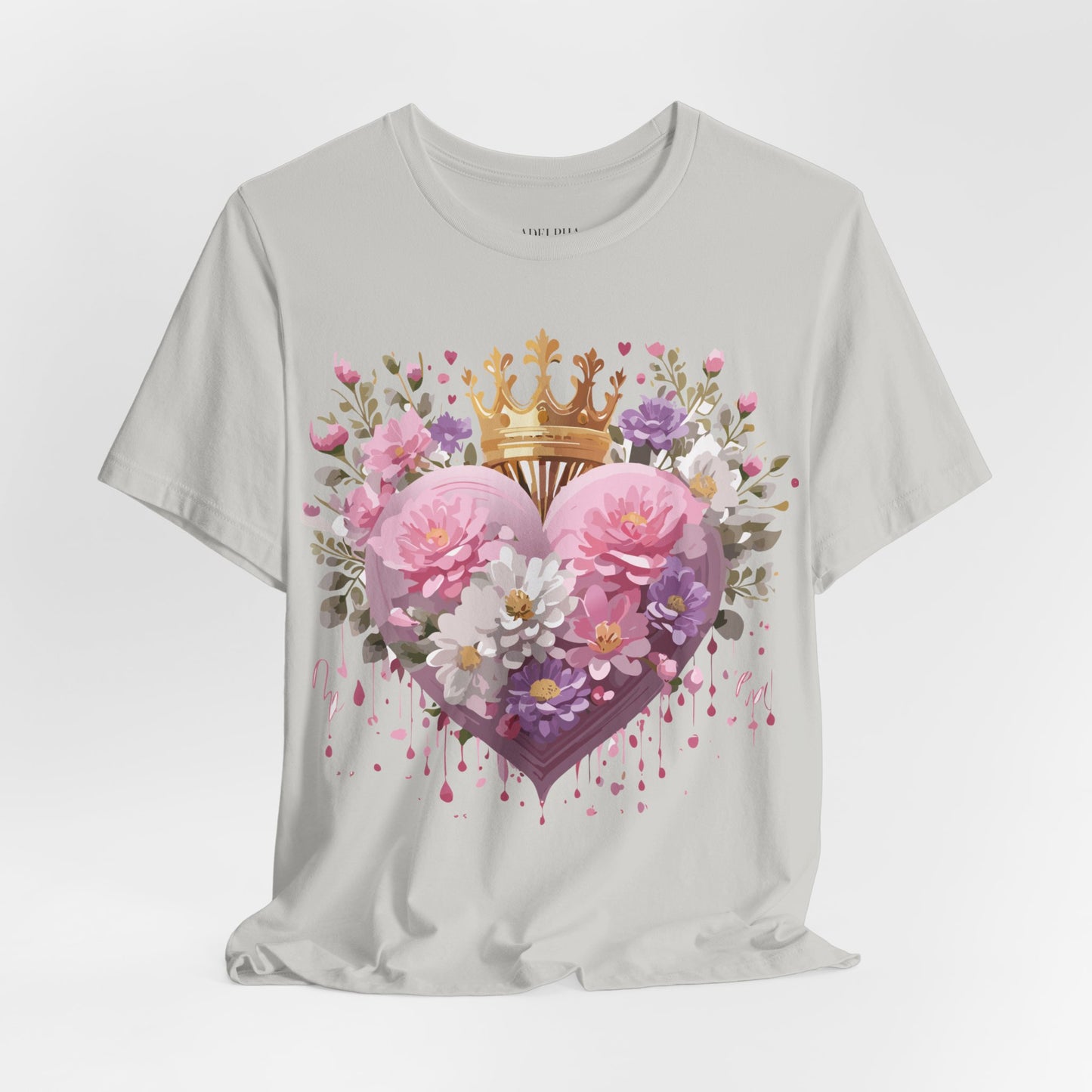 Natural Cotton Tee Shirt - Love story Collection