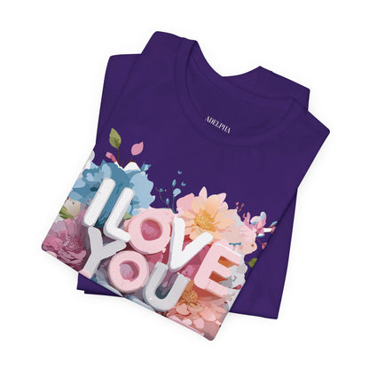 Natural Cotton Tee Shirt - Love Story Collection Printify
