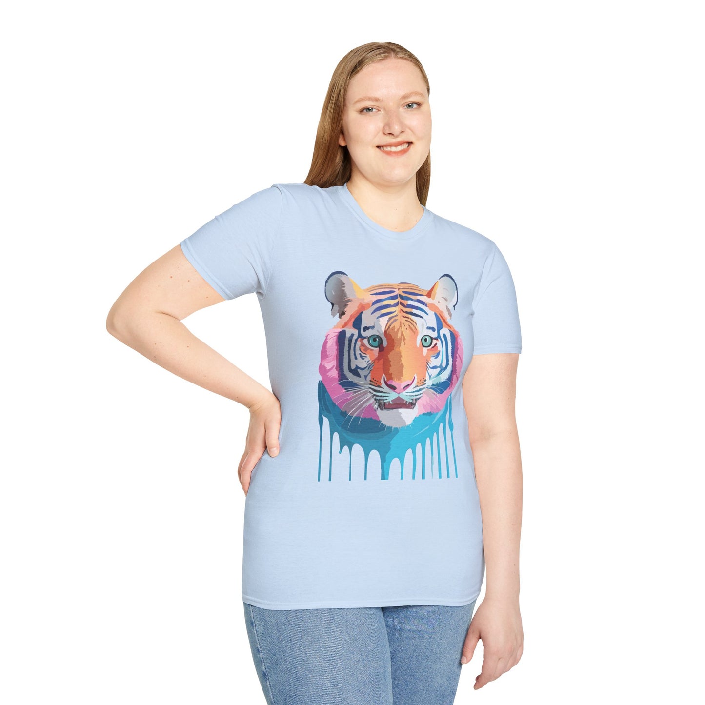 Tiger Shirt, Shirt with Tiger, Animal Tee, Shirt with Animals