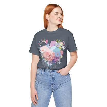 Natural Cotton Tee Shirt - Love Story Collection Printify