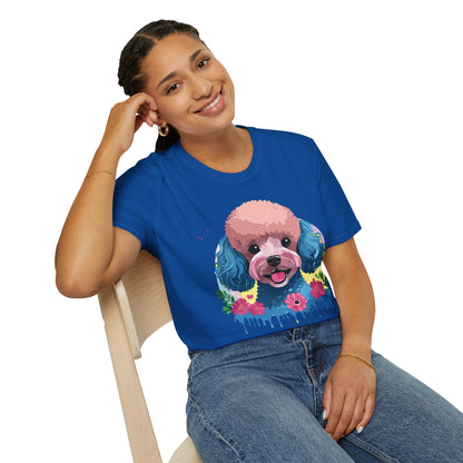 Dog Shirt Unisex Animal Tee Gildan Softstyle 64000 100 Percent Cotton