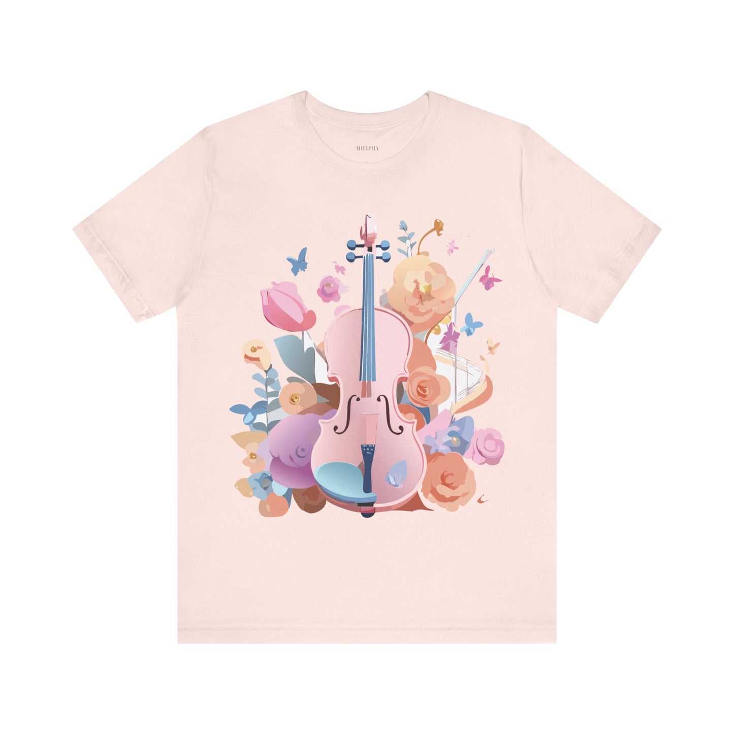 T-shirt en coton naturel - Collection Musique