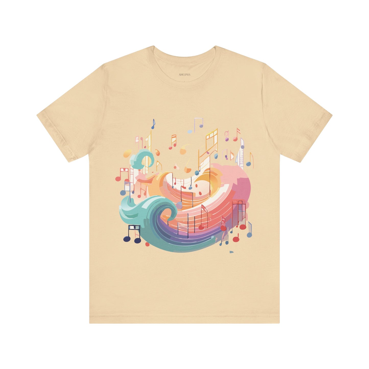 T-shirt en coton naturel - Collection Musique