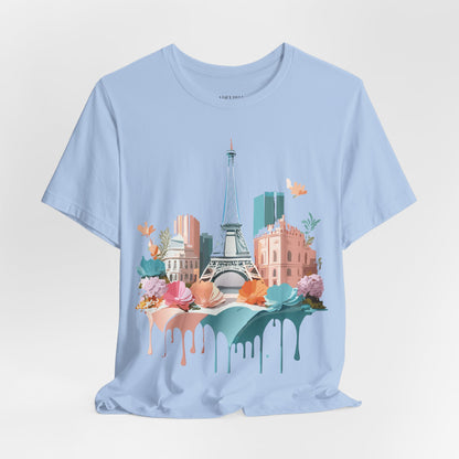 Tourist Shirt, Shirt with Paris - ADELPHA