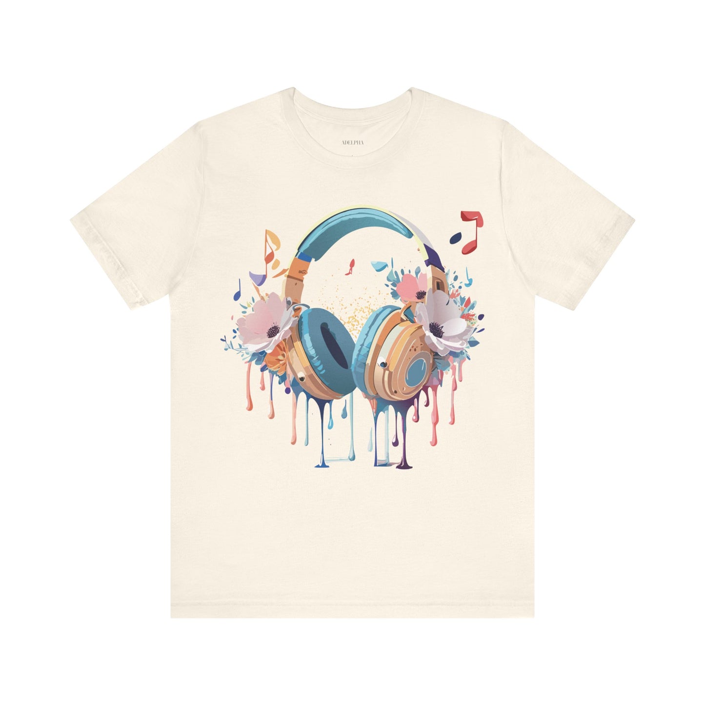 Natural Cotton Tee Shirt - Music collection