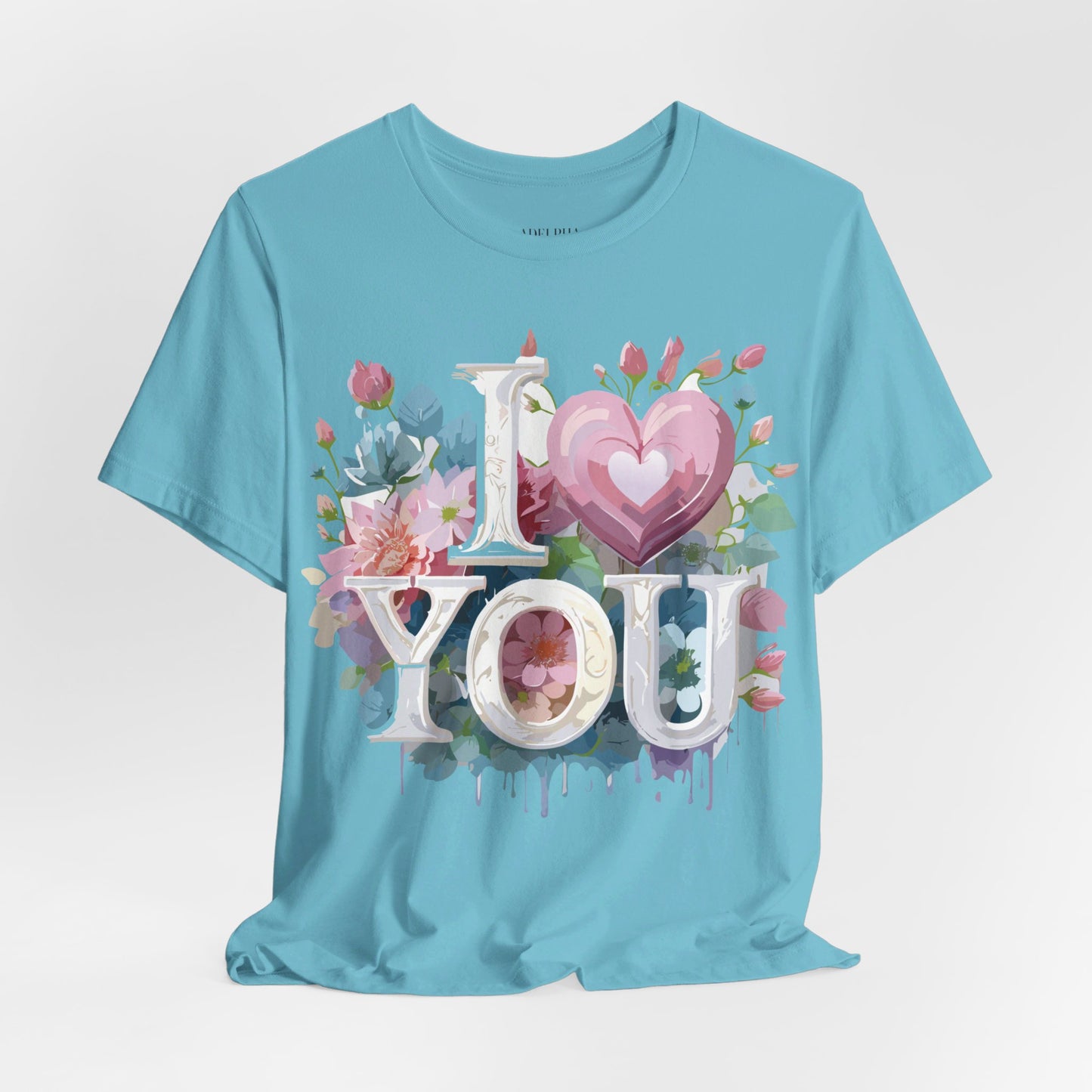 Natural Cotton Tee Shirt - Love story Collection