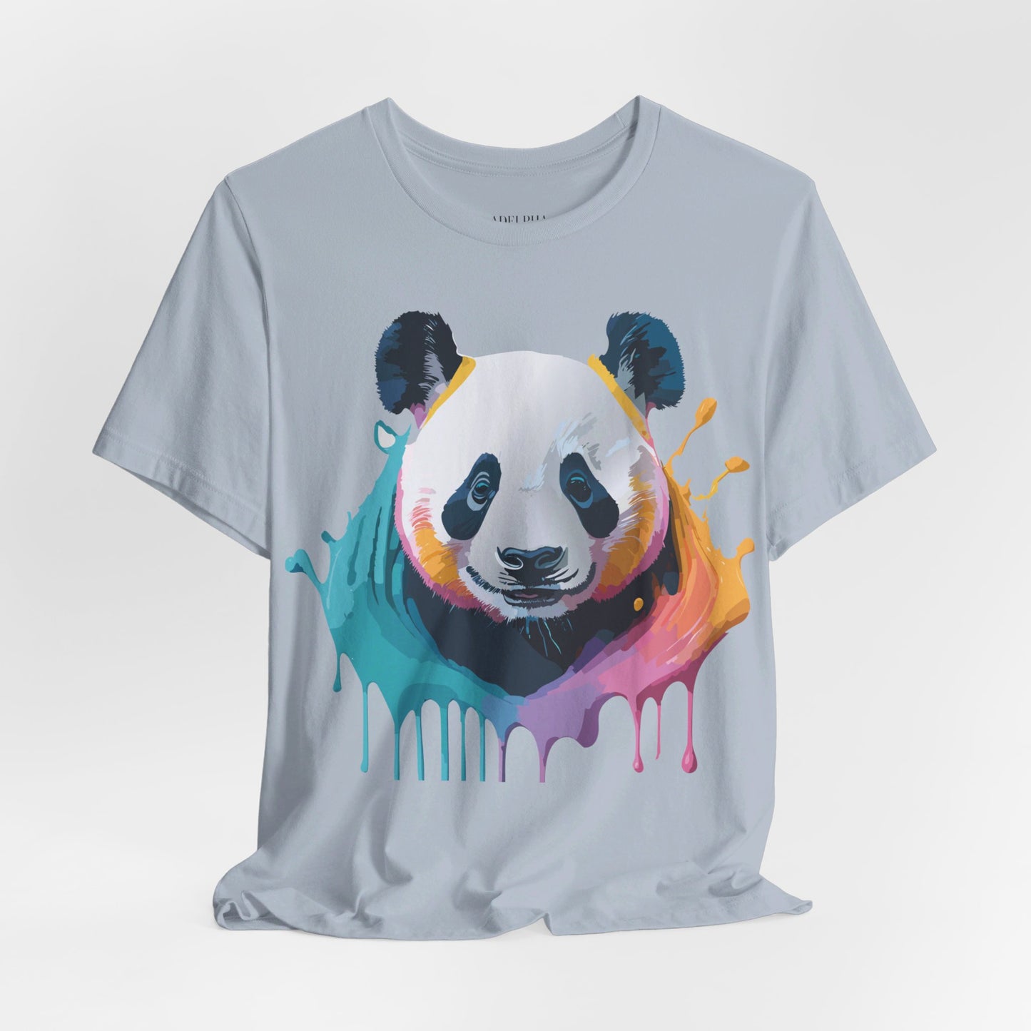 T-Shirt aus natürlicher Baumwolle mit Panda