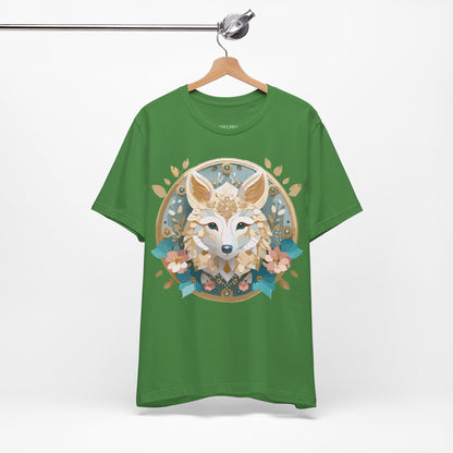 Natural Cotton Tee Shirt - Medallion Collection Printify
