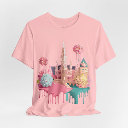 Natural Cotton Tee Shirt - Beautiful Places Collection - Vienna Printify